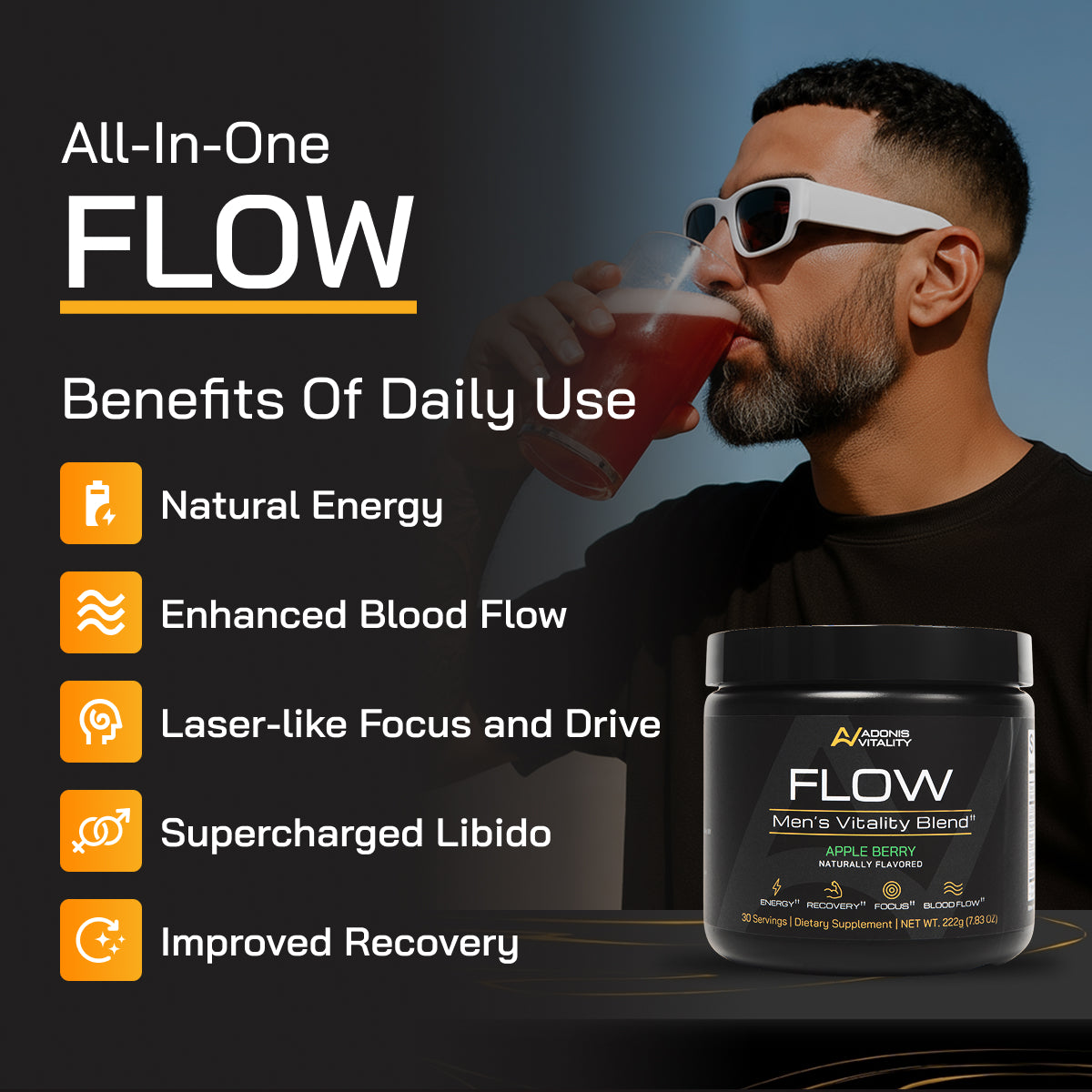 FLOW – Adonis Vitality
